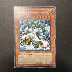 Zaborg the Thunder Monarch - TP8-EN006 - Rare - Unlimited YuGiOh- LP-NM - Image 1