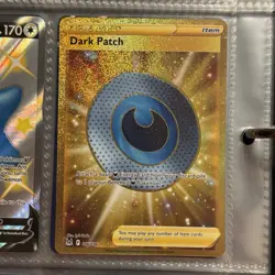 Pokemon Card Dark Patch 216/196 Lost Origin Secret Rare NM - Image 1