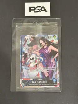 Boa Hancock OP07-038 - PSA Magazine Foil Promo Card - One Piece TCG Sealed - Image 1