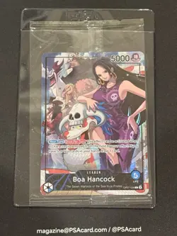 Boa Hancock OP07-038 - PSA Magazine Foil Promo Card - One Piece TCG Sealed - Image 3