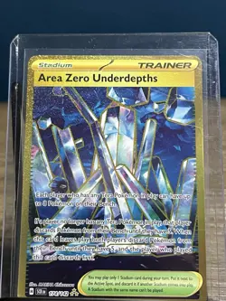 Pokemon TCG Area Zero Underdepths Stellar Crown Hyper Rare Card 174/142 - Image 1