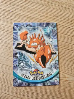 Topps Pokemon Kingler Non Holo 99 Series 1 Card Blue Topps Trading Card - Image 1
