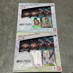 One Piece Trading Card Game: Illustration Box Volume 1 & 2 NIB Free shipping - Image 1