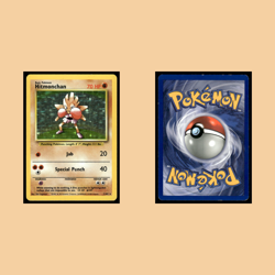 Hitmonchan #7 1999 Classic - Base Set Basic/Rare Holo Pokemon Card EX - Image 3