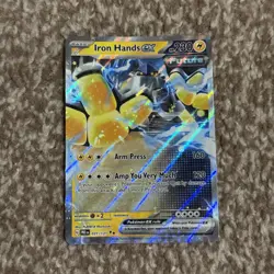 Iron Hands ex 031/131 Prismatic Evolutions Double Rare Pokemon Card Near Mint 2 - Image 1