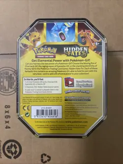 2019 Pokemon Trading Card Game Hidden Fates Fall Tin featuring Raichu GX NEW! 820650804816 - Image 3