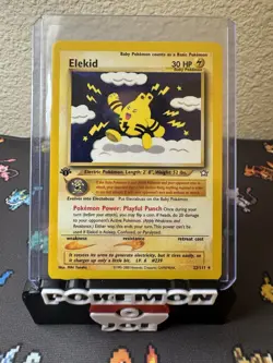 Elekid 22/111 Neo Genesis 1st First Edition Pokemon Card Rare TCG WOTC - Image 1