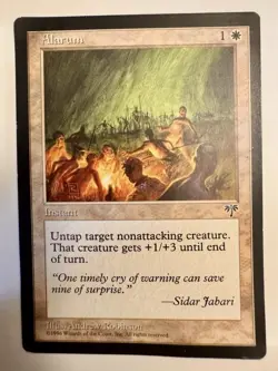 1996 Alarum Mirage Magic the Gathering MTG - Image 1