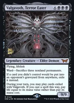 Valgavoth, Terror Eater - Foil Prerelease Promo DSK LP MTG - Image 1
