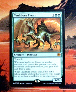 MTG Vaultborn Tyrant Regular OTJ 20 NM M - Image 1