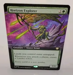 Horizon Explorer Extended Art - EOC 0035 - NM - MTG Magic Ships In Toploader - Image 2