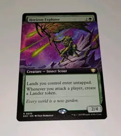 Horizon Explorer Extended Art - EOC 0035 - NM - MTG Magic Ships In Toploader - Image 4