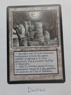 City of Shadows - The Dark - MtG - Image 1