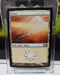 Plains (233) LP Magic the Gathering MTG Magic 2012 - Image 1