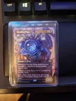 [1x] Psychic Frog - Borderless Near Mint, English Modern Horizons 3 MTG Magic - Image 1