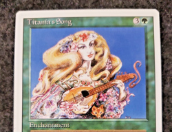 MTG Titania's Song Revised MINT Never played Magic The Gathering .....(DS3D1K6) - Image 3