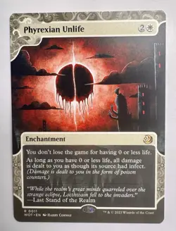 Phyrexian Unlife (REGULAR) x1 - MTG Wilds of Eldraine: Enchanting Tales WOT #11 - Image 1