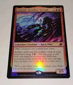 Tannuk, Steadfast Second Foil Edge of Eternities MTG 0162 EOE Ships In Toploader - Image 4