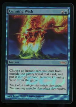 Cunning Wish - Foil - MTG Judge Promo - RareCo - Image 1