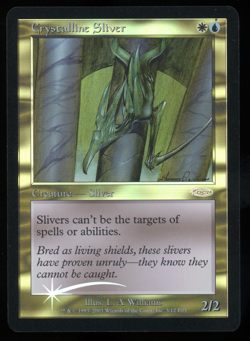 Crystalline Sliver - Foil - MTG Friday Night Magic 2003 - RareCo - Image 1