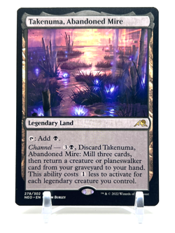 Takenuma, Abandoned Mire - Kamigawa: Neon Dynasty #278 - MTG - Magic - Image 1