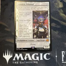 MTG Summon: Bahamut Magic: The Gathering Final Fantasy Mythic #0001 - Image 1
