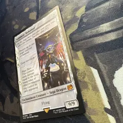 MTG Summon: Bahamut Magic: The Gathering Final Fantasy Mythic #0001 - Image 3