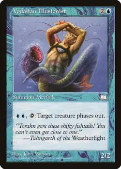 Vodalian Illusionist [Weatherlight] Magic MTG - Image 1