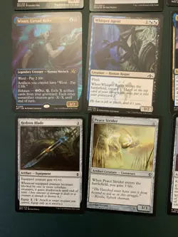 Mtg Black/blue Bundle: Blood Artist (foil), Winter Cursed Rider,Hedron Archive - Image 2