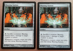 2 X Blasting station MTG Magic the gathering - Image 1