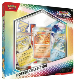 Pokemon Prismatic Evolutions Poster Collection Sealed Case (6) English - Image 2