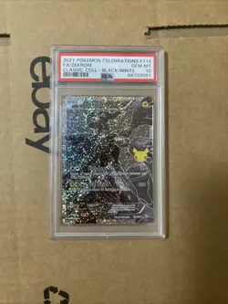 2021 POKEMON CELEBRATIONS CLASSIC COLLECTION #114 FULL ART/ZEKROM PSA 10 - Image 1
