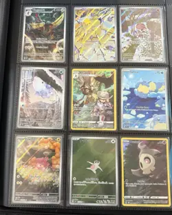 Pokemon TCG Illustration Rares Lot of 9 NM Condition No Duplicates - Image 1