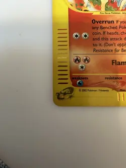 Rapidash Holo Rare 26/165 Expedition Base Set WOTC Vintage Pokemon - Image 2