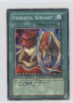 Vengeful Servant Unlimited YuGiOh Crimson Crisis #CRMS-EN046 2008 - Image 1