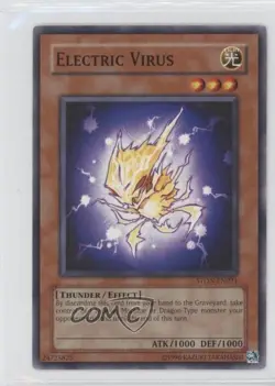 Electric Virus Unlimited YuGiOh Strike of the Neos #STON-EN021 2007 - Image 1