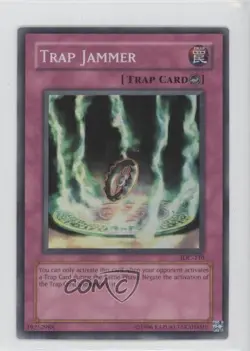 Super Rare - Trap Jammer Unlimited YuGiOh Invasion of Chaos #IOC-110 2004 - Image 1