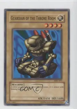 Guardian of the Throne Room Unlimited YuGiOh Magic Ruler Booster #MRL-013 2002 - Image 1