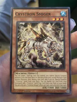 1x Crystron Smiger - INOV-EN018 - NM - Common - 1st ed - Yugioh - Image 1