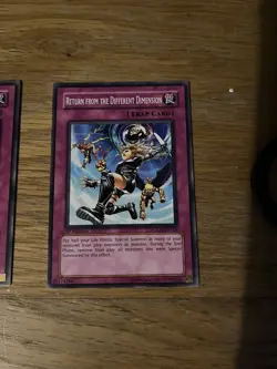 Return from the Different Dimension - SDDE-EN030 - 1st Edition - YuGiOh NM - Image 1