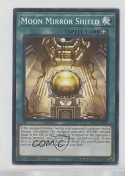 Moon Mirror Shield 1st Ed. YuGiOh Cyberse Link Structure Deck #SDCL-EN030 - Image 1