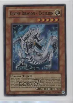 SR - Divine Dragon Excelion Unlimited YuGiOh Shadow of Infinity #SOI-EN033 2006 - Image 1