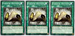 3 x STBL-EN048 Karakuri Anatomy - Common 1st Ed Near Mint YuGiOh Cards - Image 1