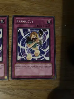 1st Ed Karma Cut SDDE-EN034 Yugioh NM/LP - Image 1
