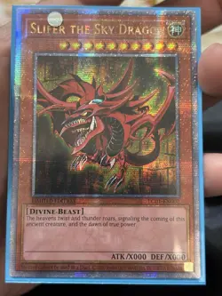 Yugioh Egyptian God Cards Set (LC01-EN001-EN003) Quarter Century Rare NM - Image 2