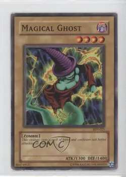 Magical Ghost Unlimited YuGiOh Starter Deck Yugi #SDY-025 2002 READ - Image 1