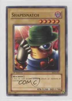 Shapesnatch 1st Ed. YuGiOh Pharaonic Guardian #PGD-002 2003 - Image 1