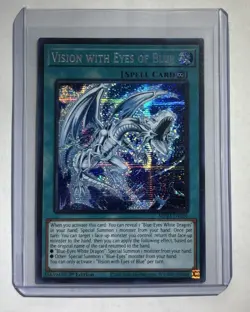 Yugioh Vision with Eyes of Blue Prismatic Secret MP23-EN026 1st ed. - Image 1
