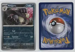 Pangoro Reverse Foil Pokemon SV07: Stellar Crown #093 0d7t - Image 3