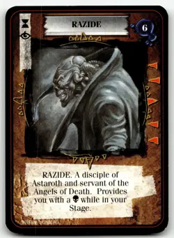 1995 Kult Reality is a Lie! Trading card game - RAZIDE - Image 1